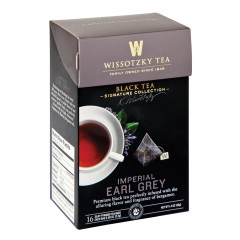 WISSOTZKY IMPERIAL EARLY GREY TEA 16 CT BOX