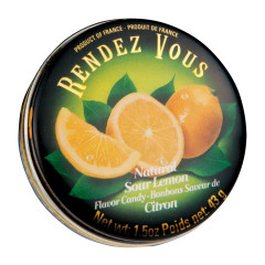 RENDEZ VOUS SOUR LEMON 1.5 OZ TIN