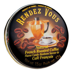 RENDEZ VOUS FRENCH ROASTED COFFEE 1.5 OZ TIN