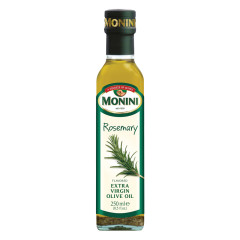 MONINI ROSEMARY FLAVORED EXTRA VIRGIN OLIVE OIL 250 ML BOTTLE