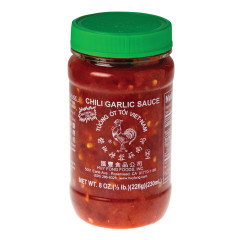 HUY FONG CHILI GARLIC SAUCE 8 OZ JAR