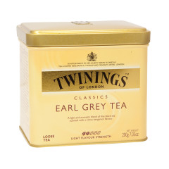 TWININGS EARL GREY TEA 7.5 OZ TIN