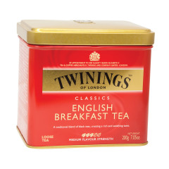 TWININGS ENGLISH BREAKFAST TEA 7.5 OZ TIN