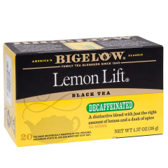 BIGELOW DECAF LEMON LIFT BLACK TEA 20 CT BOX