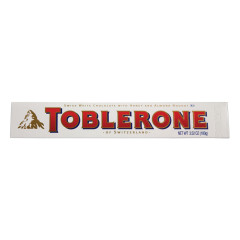 TOBLERONE WHITE CHOCOLATE 3.52 OZ BAR