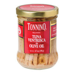 TONNINO TUNA VENTRESCA IN OLIVE OIL 6.7 OZ JAR