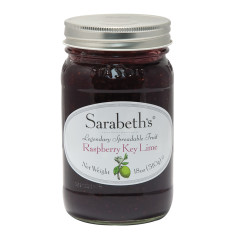 SARABETH'S RASPBERRY KEY LIME FRUIT SPREAD 18 OZ JAR