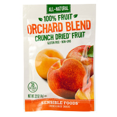 SENSIBLE FOODS ORCHARD BLENDS CRUNCH DRIED FRUIT 0.32 OZ BAG