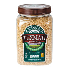 TEXMATI BROWN RICE 32 OZ JAR