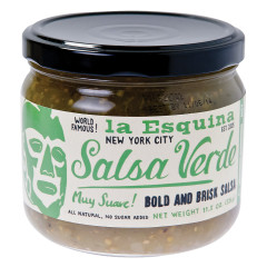 LA ESQUINA BOLD AND BRISK SALSA VERDE 11.5 OZ JAR