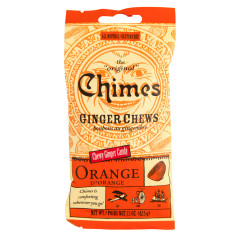 CHIMES ORANGE GINGER CHEWS 1.5 OZ BAG