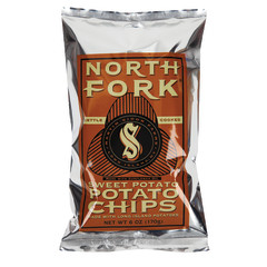 NORTH FORK SWEET POTATO CHIPS 6 OZ BAG