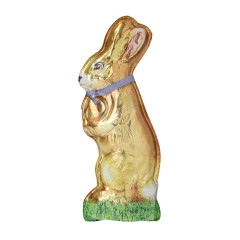 MADELAINE MILK CHOCOLATE FOILED STANDING RABBIT 3.5 OZ