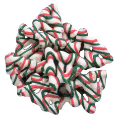 CHRISTMAS TREE FROSTED PRETZEL