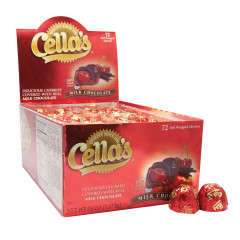 CELLA'S MILK CHOCOLATE CHERRIES