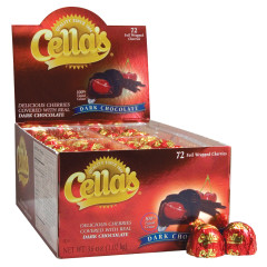 CELLA'S DARK CHOCOLATE CHERRIES