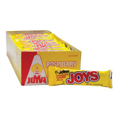 JOYVA JOYS CHOCOLATE COVERED RASPBERRY JELLE 1.5 OZ BAR