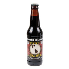 JACKSON HOLE BUCKIN' ROOT BEER 12 OZ BOTTLE