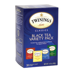 TWININGS BLACK TEA VARIETY PACK 20 CT BOX