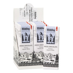 MILKBOY SWISS ALPINE MILK CHOCOLATE 1.4 OZ BAR