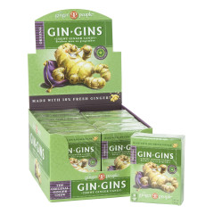 GINGER PEOPLE GIN GINS ORIGINAL GINGER CHEWS 1.6 OZ BOX