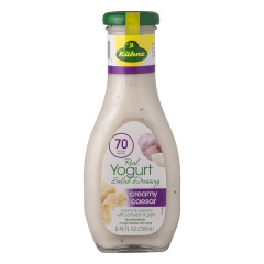 KUHNE CREAMY CAESAR YOGURT SALAD DRESSING 8.45 OZ BOTTLE