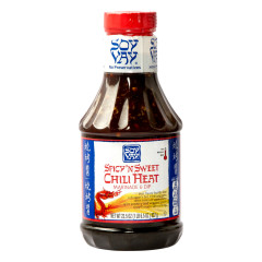 SOY VAY SPICY AND SWEET CHILI HEAT SAUCE 22.5 OZ BOTTLE