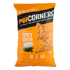 POPCORNERS SPICY QUESO 5 OZ BAG