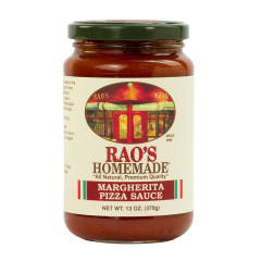 RAO'S MARGHERITA PIZZA SAUCE 13 OZ JAR