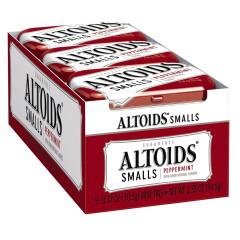 ALTOIDS SMALLS PEPPERMINT MINTS 0.37 OZ TIN