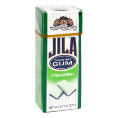 JILA SUGAR FREE SPEARMINT GUM 0.77 OZ