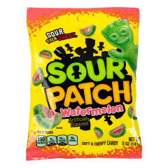 SOUR PATCH WATERMELON 5 OZ PEG BAG