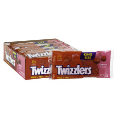 TWIZZLERS PULL 'N' PEEL CHERRY 4.2 OZ