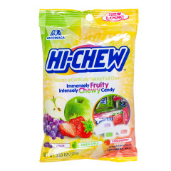 HI CHEW REGULAR MIX 3.53 OZ PEG BAG