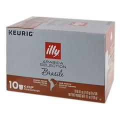 ILLY BRASILE ARABICA KCUPS BROWN 10 PC 4.1 OZ BOX