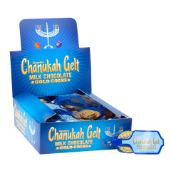 CHANUKAH GELT MILK CHOCOLATE 0.5 OZ