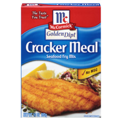 MCCORMICK GOLDEN DIPT CRACKER MEAL 10 OZ BOX