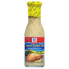 MCCORMICK FAT FREE LEMON DILL BUTTER SAUCE 8.7 OZ BOTTLE