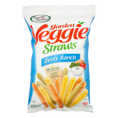 SENSIBLE PORTIONS GARDEN VEGGIE STRAWS ZESTY RANCH 5 OZ BAG