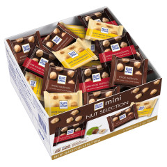 RITTER CHOCOLATE MINI NUT SELECTION BULK CHOCOLATE 0.59 OZ