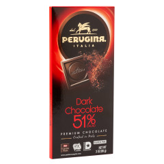 PERUGINA DARK CHOCOLATE 51% 3 OZ BAR