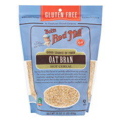 BOB'S RED MILL GLUTEN FREE OAT BRAN 16 OZ POUCH