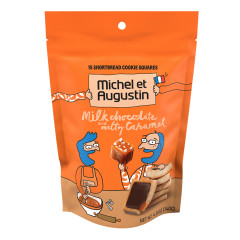 MICHEL ET AUGUSTIN MILK CHOCOLATE & CARAMEL 4.9 OZ POUCH