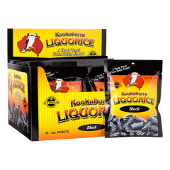 KOOKABURRA BLACK LIQUORICE 2 OZ PEG BAG