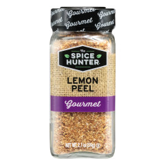 SPICE HUNTER GRANULATED LEMON PEEL 2.1 OZ