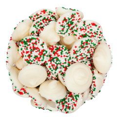 NASSAU CANDY SMOOTH & MELTY NONPAREIL WAFERS CHRISTMAS