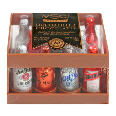 VSC LIQUOR FILLED CHOCOLATES 10 PC CRATE