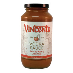 VINCENT'S VODKA SAUCE 25 OZ JAR