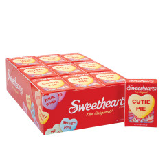 SWEETHEARTS CONVERSATION HEARTS 0.9 OZ BOX