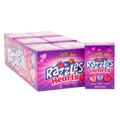 RAZZLES HEARTS 2 OZ BOX